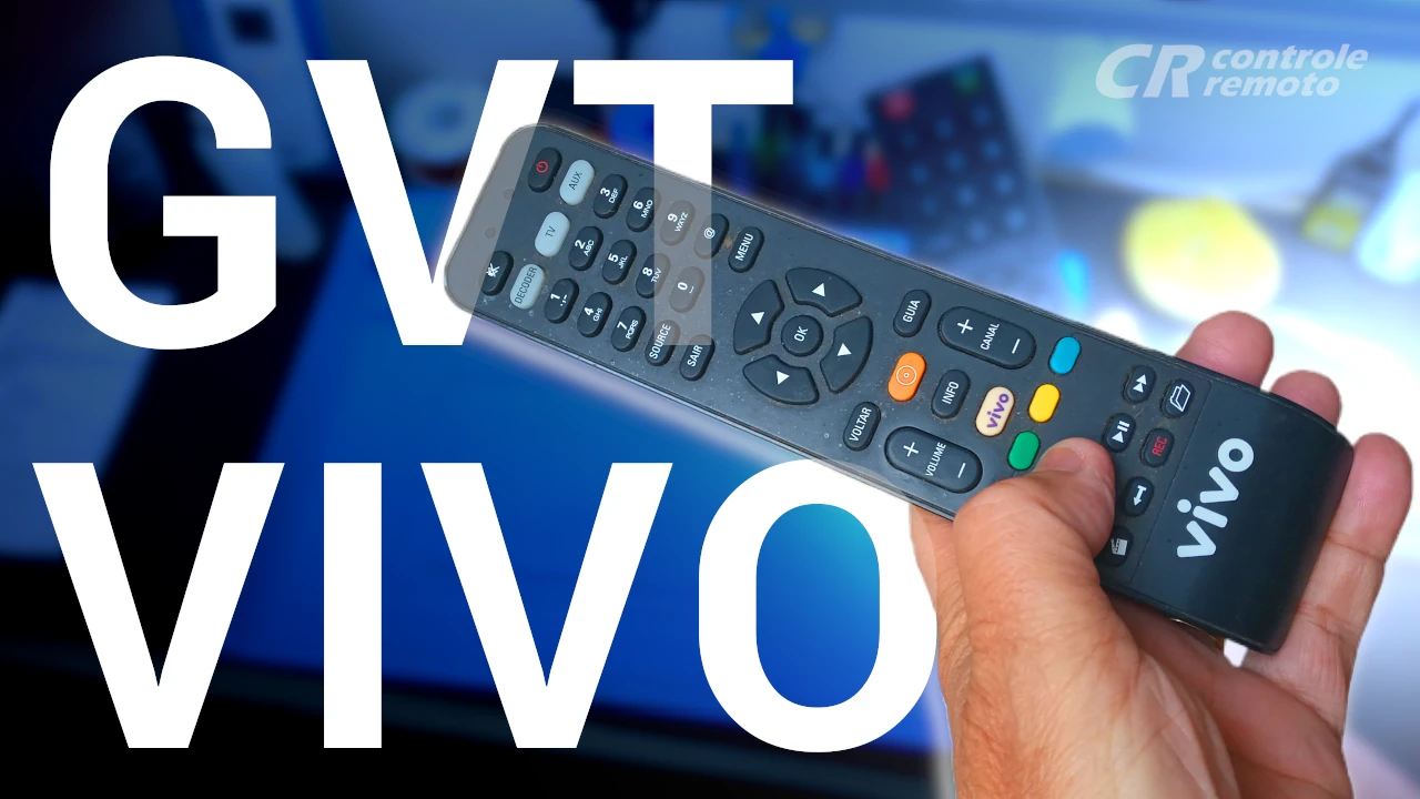 Como configurar o controle remoto GVT/VIVO para funcionar com a TV.