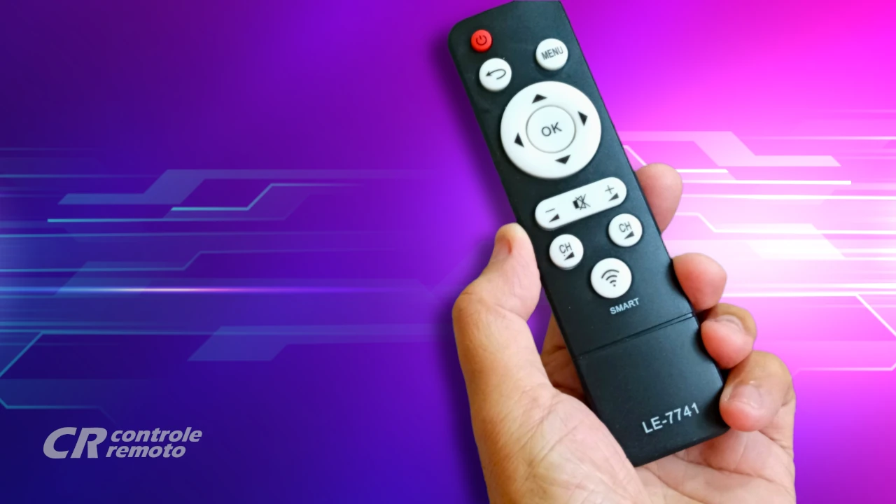 Controle remoto universal smart 4k que não precisa de configuração e funciona na maioria das TV modernas