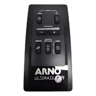 Controle Remoto Ventilador Teto Arno Ultimate Vx10/11/12