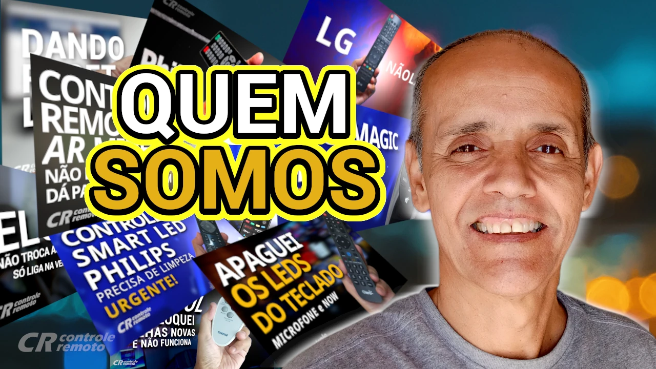 Quase tudo sobre controle remoto universal para TV no site e no canal do Youtube.